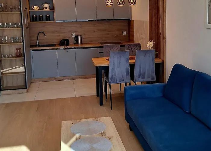 Apartament Blue Wislane Tarasy Krakow